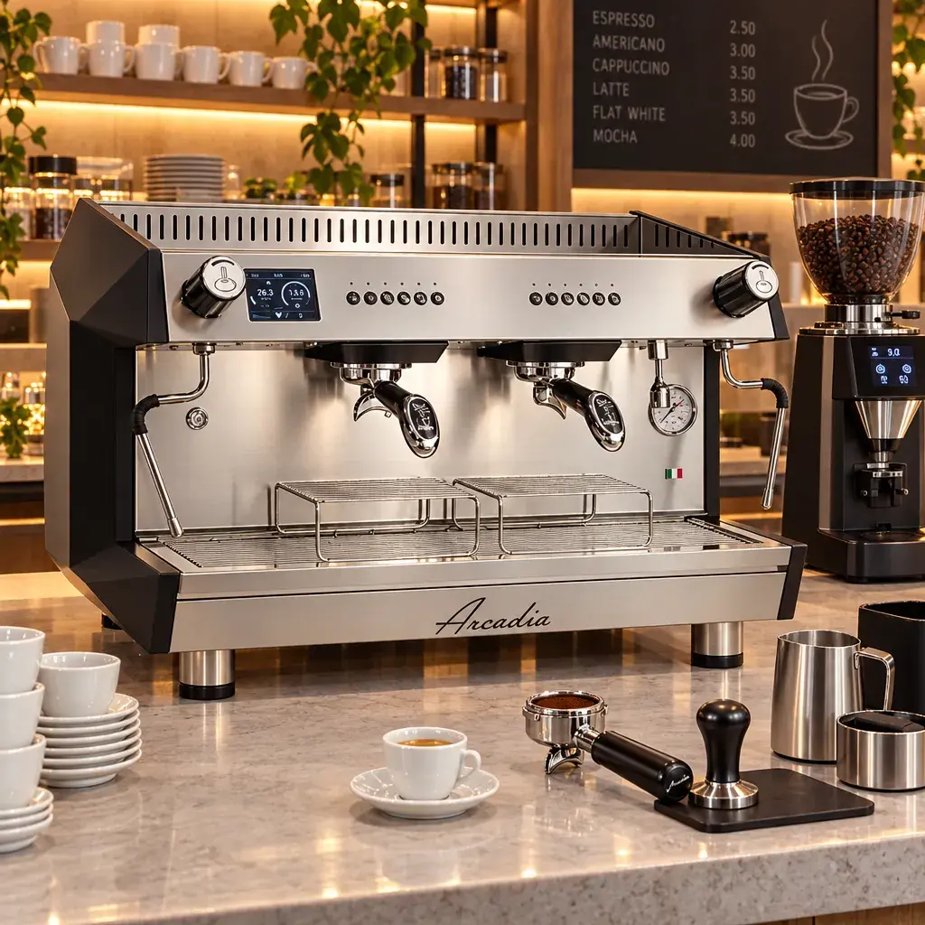 Maquina De Espresso Arcadia En Acero Inoxidable De 2 Grupos 220V Bezzera (1)_resultado.webp