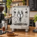 Máquina De Café Espresso Profesional En Acero Inoxidable 1 Grupo 110V Bezzera_resultado.webp