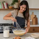 Batidor Frances De Acero Inoxidable 40 Cm Contihome - Opción 2 Uso Beneficio Mujer Latina_resultado.webp
