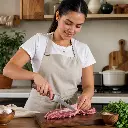 Cuchillo para limpiar mango madera 24 cm - Uso beneficio cuchillo fiel.webp