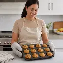 Molde para muffin 12 cavidades - Uso beneficio mujer latina.webp