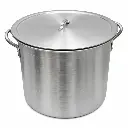 Olla Con Tapa De Uso Industrial De Aluminio 40 Litros  