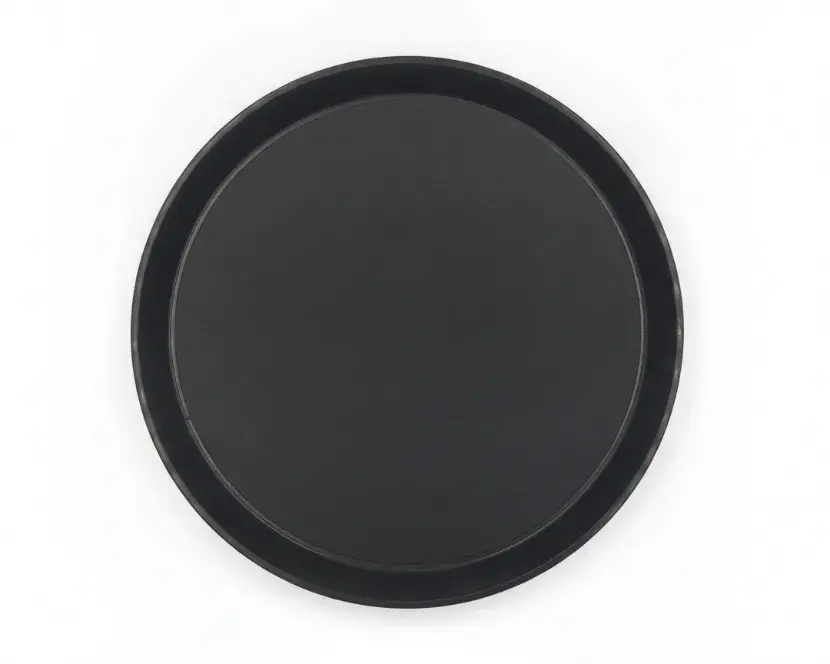 BANDEJA NEGRA PARA CAMARERO ANTIDESLIZANTE DE 35 CM ALFA HOGAR