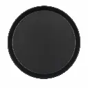 Bandeja Negra Para Camarero Antideslizante De 40 Cm Alfa Hogar
