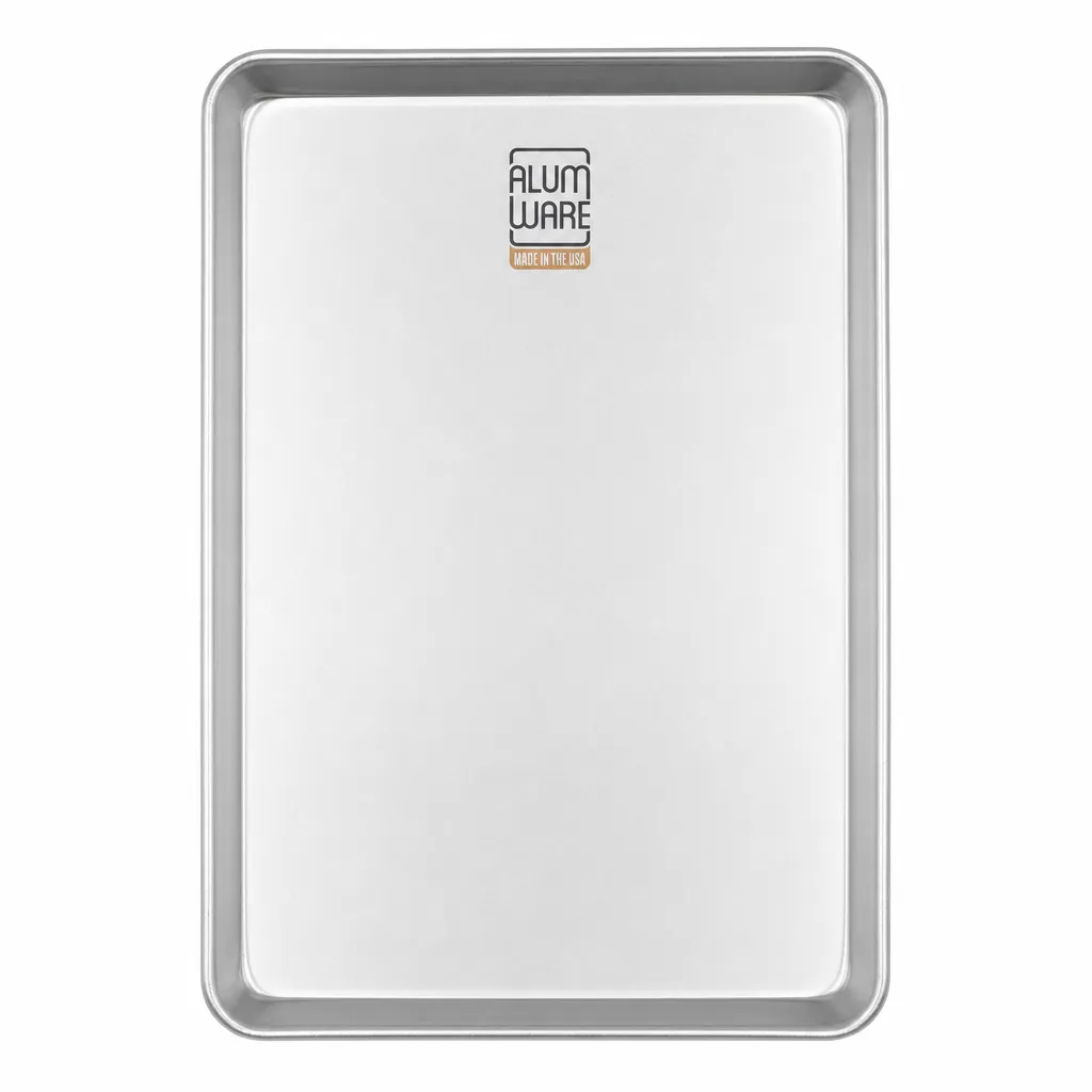 Bandeja Lisa Panadera De Aluminio De 45X33 Cm Alumware