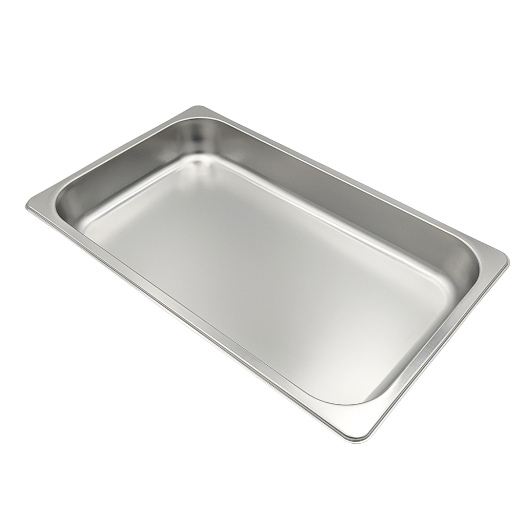Bandeja Gastronómica De 1/2 En Acero Inoxidable De 32,4X26,4X15 Cm Meital