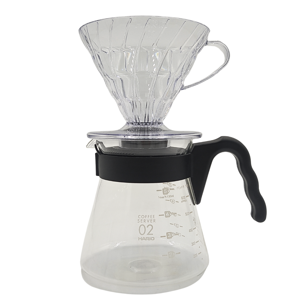CAFETERA MODELO V60 DE VIDRIO 700 ML  13,5X12,5 CM HARIO