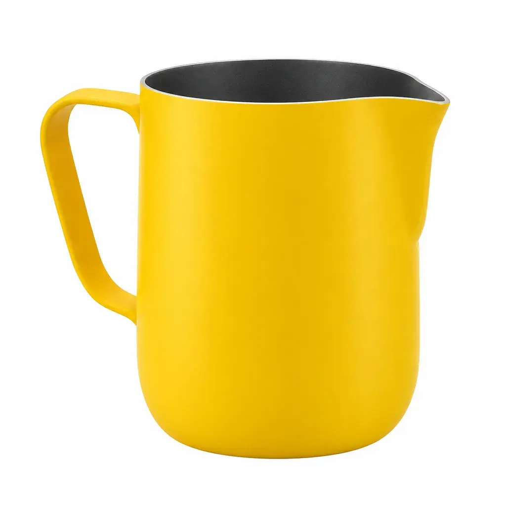 Jarra Pitcher Amarilla Acero Inoxidable 350Ml 12Oz Diano