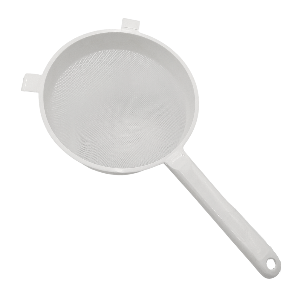 Colador De Plástico Blanco 19Cm Plasútil