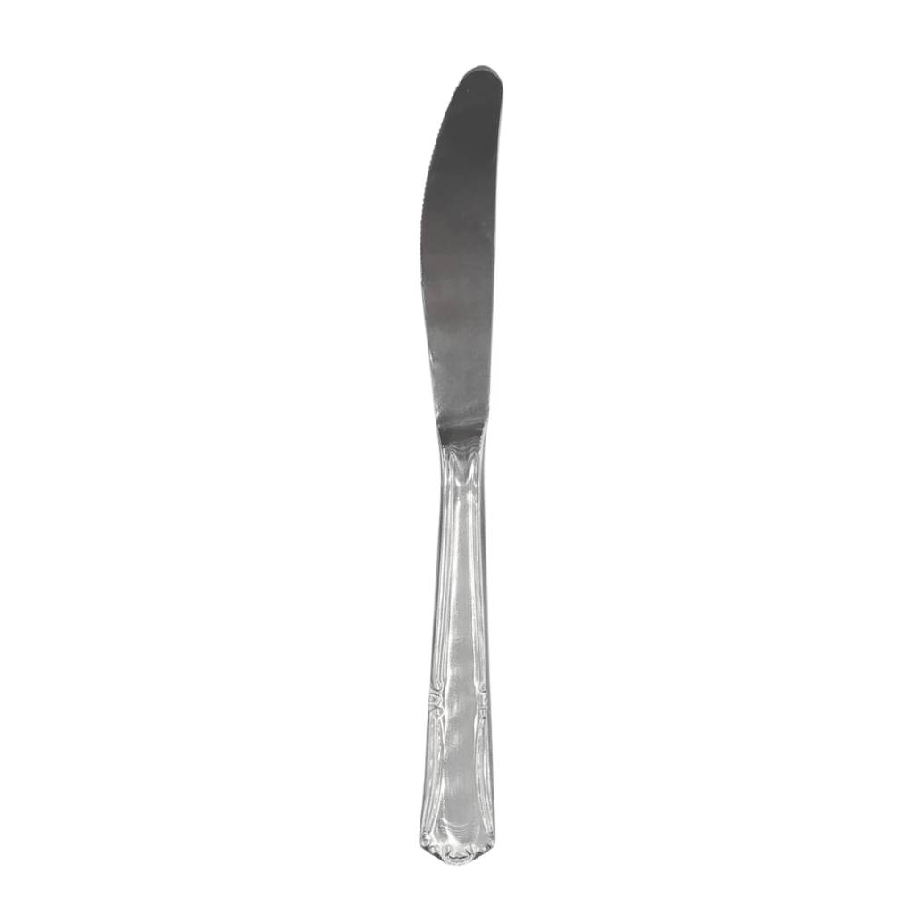 CUCHILLO DE MESA BAVARIA DE ACERO INOXIDABLE 21 CM INDACER
