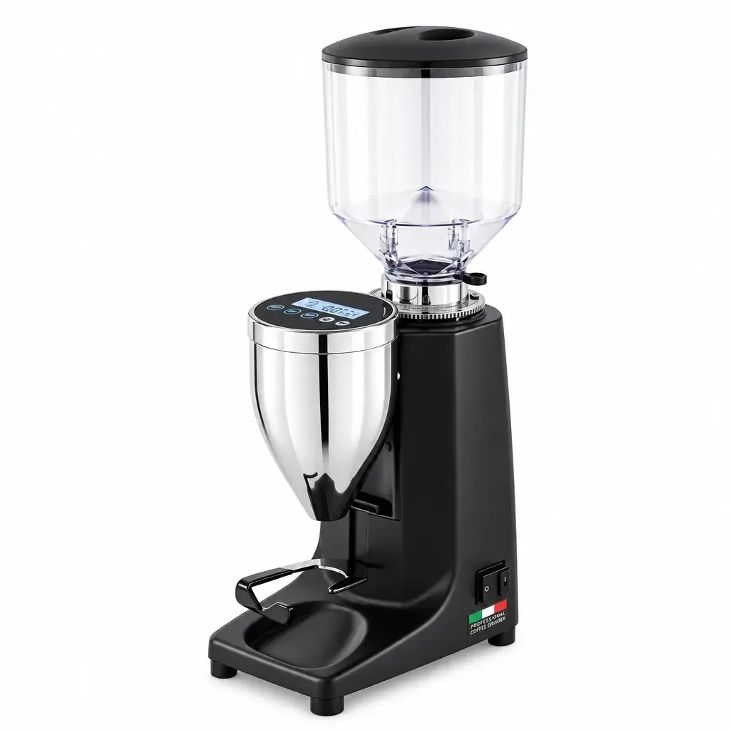 Molino De Café Profesional Electrónico De Aluminio 3,5Kg 17,5x29x56Cm 110V Bezzera