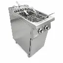 Freidora De Piso Eléctrica De Acero Inoxidable 97x40x60Cm 15L 220V Senzani
