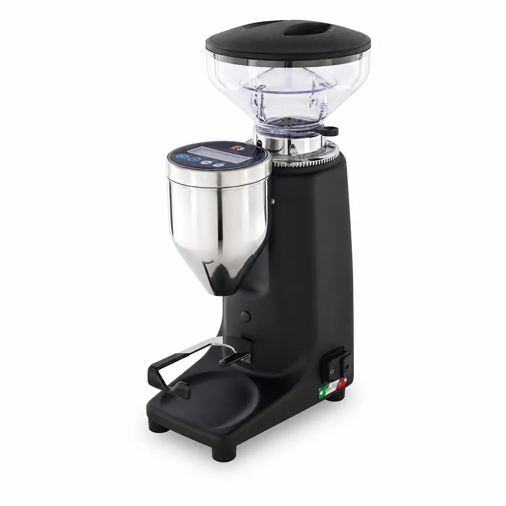 Molino De Café Profesional Electronic De Aluminio Fundido 3.5Kg 17.5X29X56Cm Quamar Senzani