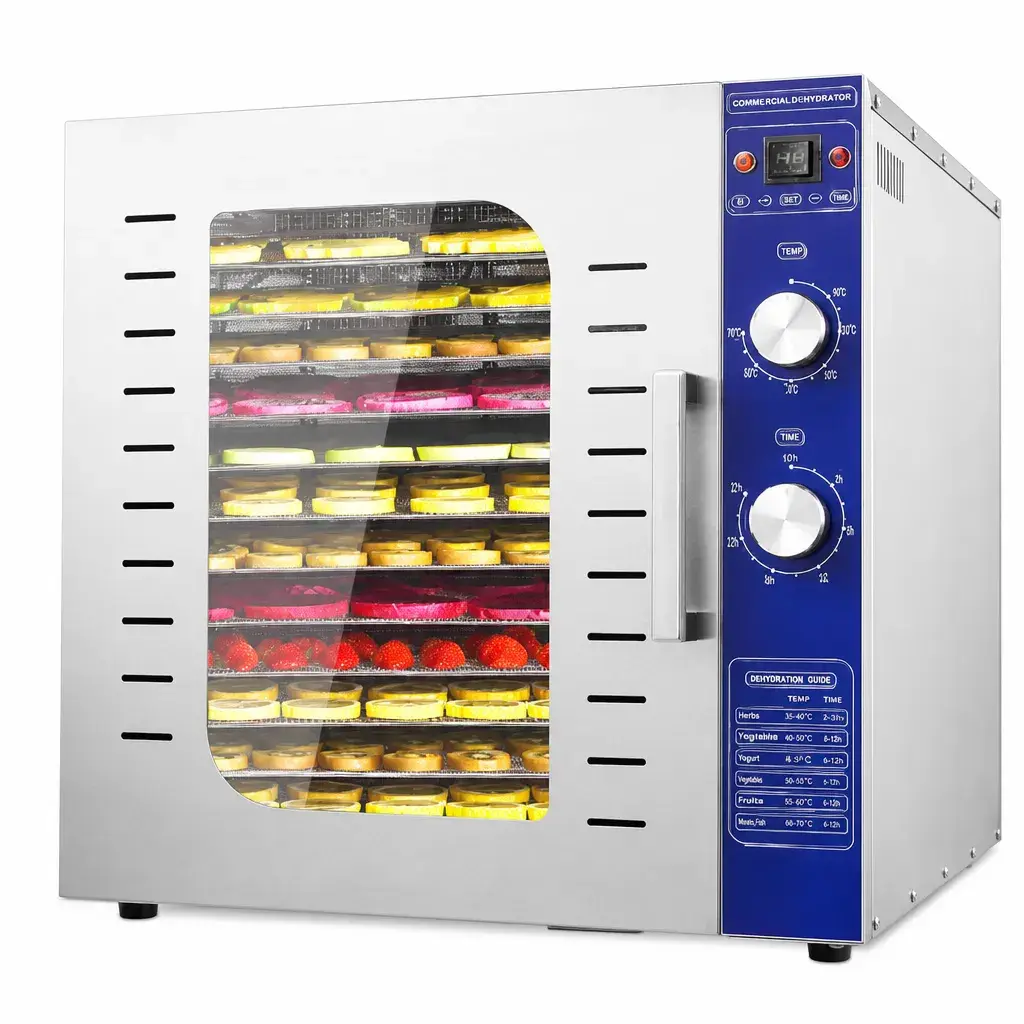 Deshidratador De Alimentos 12 Bandejas 38x46x31Cm 110V Senzani