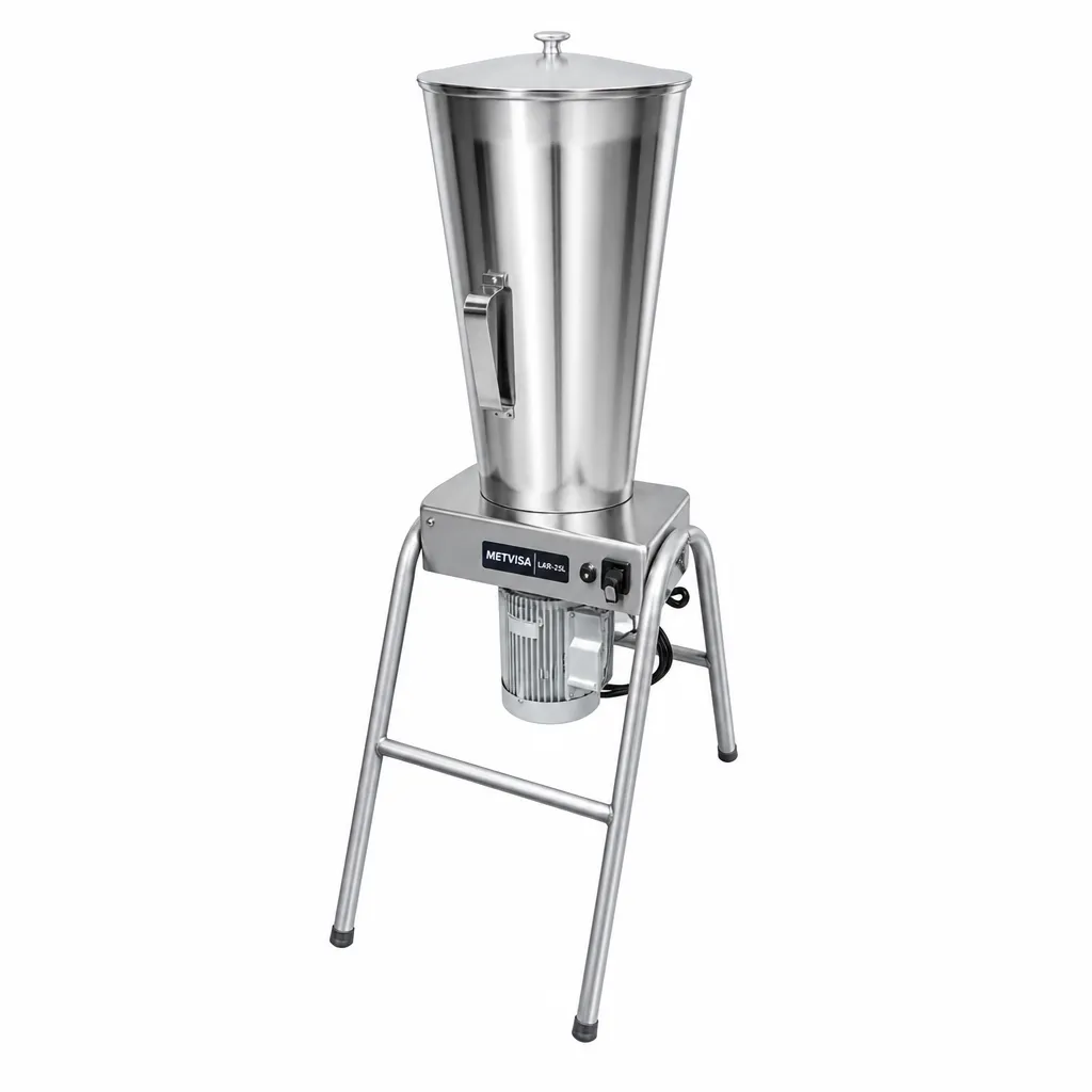 Licuadora Industrial De Acero Inoxidable 25L 1.5Hp Metvisa