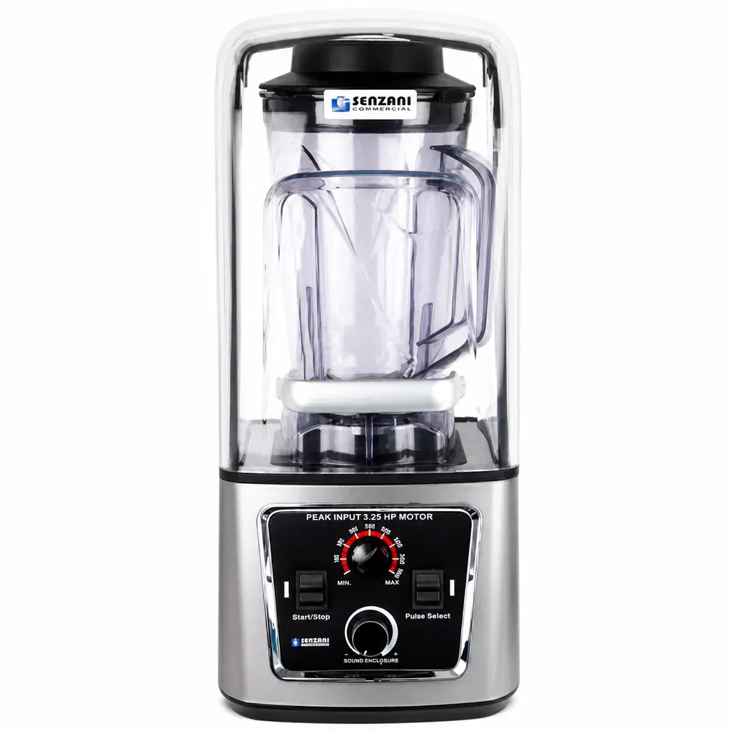 Licuadora Antirruido De Alta Potencia Vaso De Policarbonato 4L Senzani Fenix