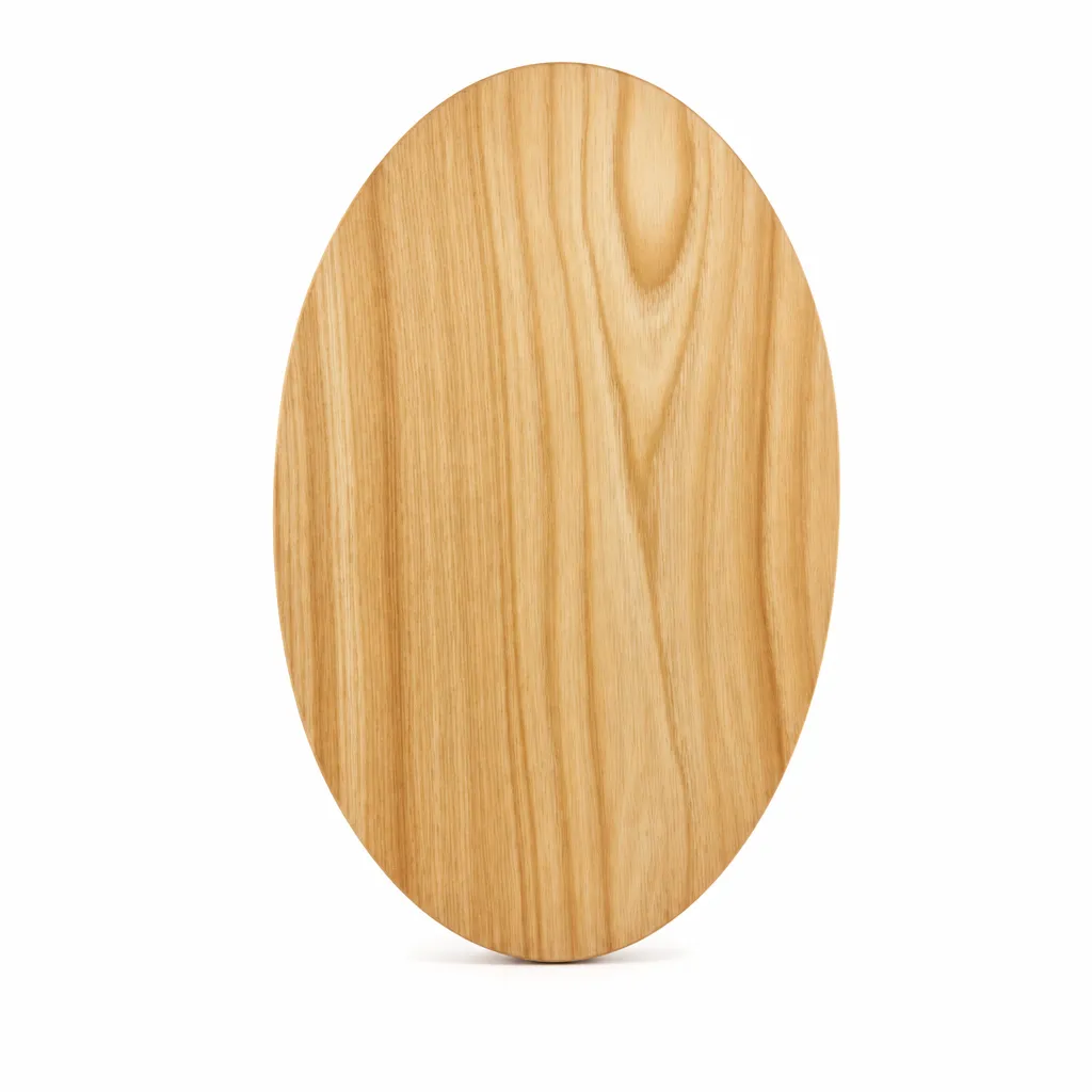 Tabla Ovalada De Madera 35X21X2Cm Incor