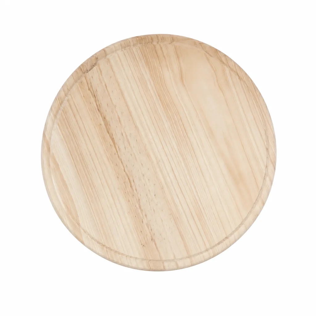 Plato Para Pizza De Madera 42 Cm Incor