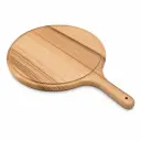 Plato Para Pizza Con Mango De Madera 36 Cm Incor