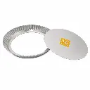 Molde Para Tartaleta Desmontable De Aluminio 24X3Cm Alumware