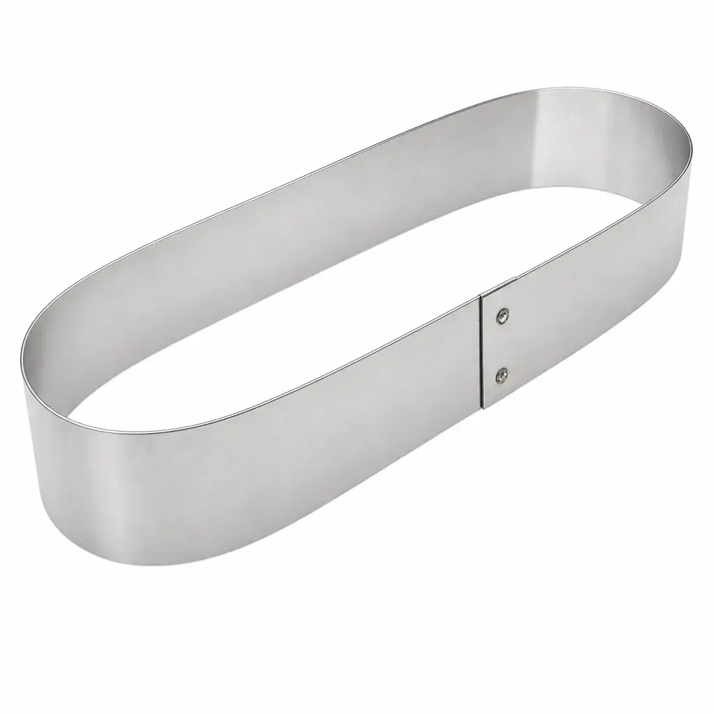 Molde Para Pan De Perro Caliente De Acero Inoxidable 17x5x3Cm Realtauro