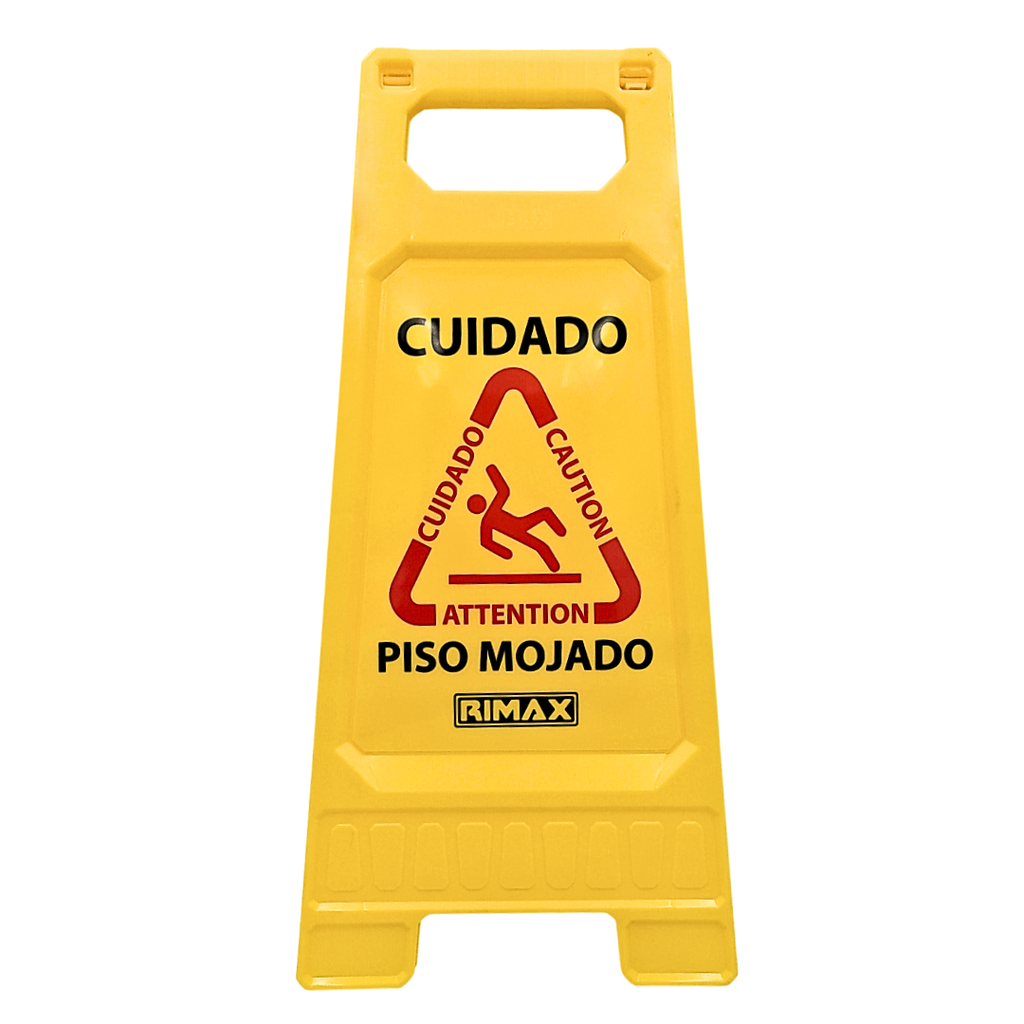 Señal De Precaución De Plástico 20x30x60Cm Rimax