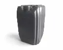 BIDON NEGRO DE PLASTICO DE 20 L ALFA HOGAR