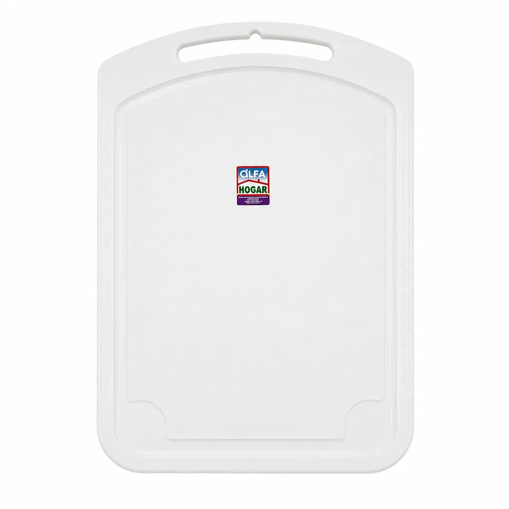 Tabla Blanca Premium Para Picar De Polipropileno 34X23 Cm Alfa Hogar