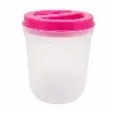 Conservador Redondo 1 L Plástico Alfa Hogar