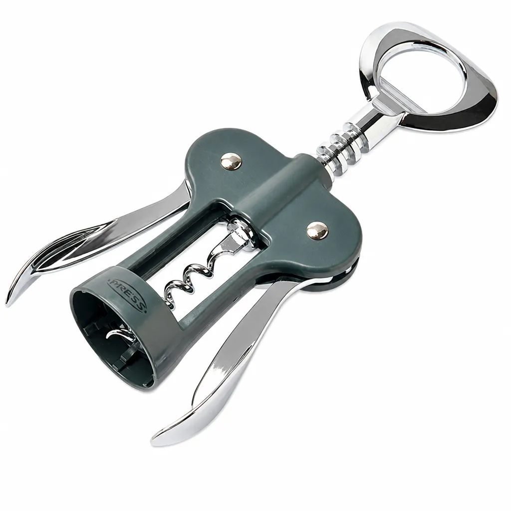 Sacacorchos De Acero Inoxidable Y Plástico 19 Cm Press