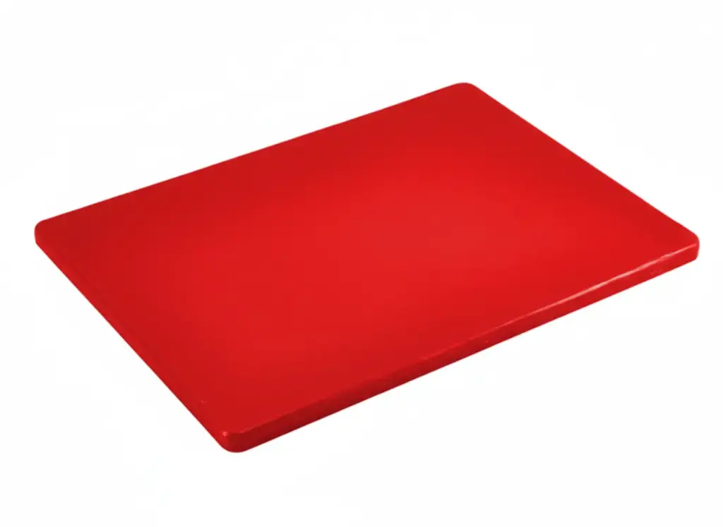 Tabla Roja Para Picar De Polietileno 30X45.7X1.27Cm Contihome