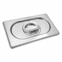 Tapa Para Bandeja Acero Inoxidable 1/9 Contihome