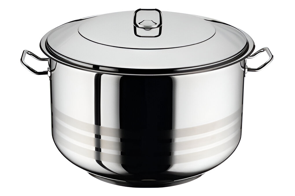 OLLA CON TAPA ACERO INOXIDABLE 34X23CM HASCEVHER