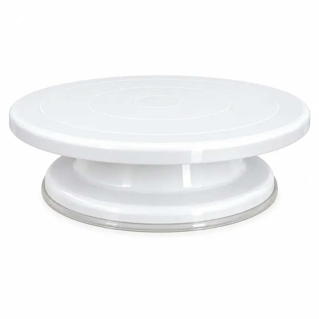 Base Giratoria Para Torta De Plástico 28Cm 