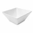 Bowl Cuadrado Mediano De Ceramica 21x21x5Cm Di Vitto