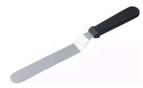 Espátula Angular De Acero Inoxidable 24 Cm Ghidini
