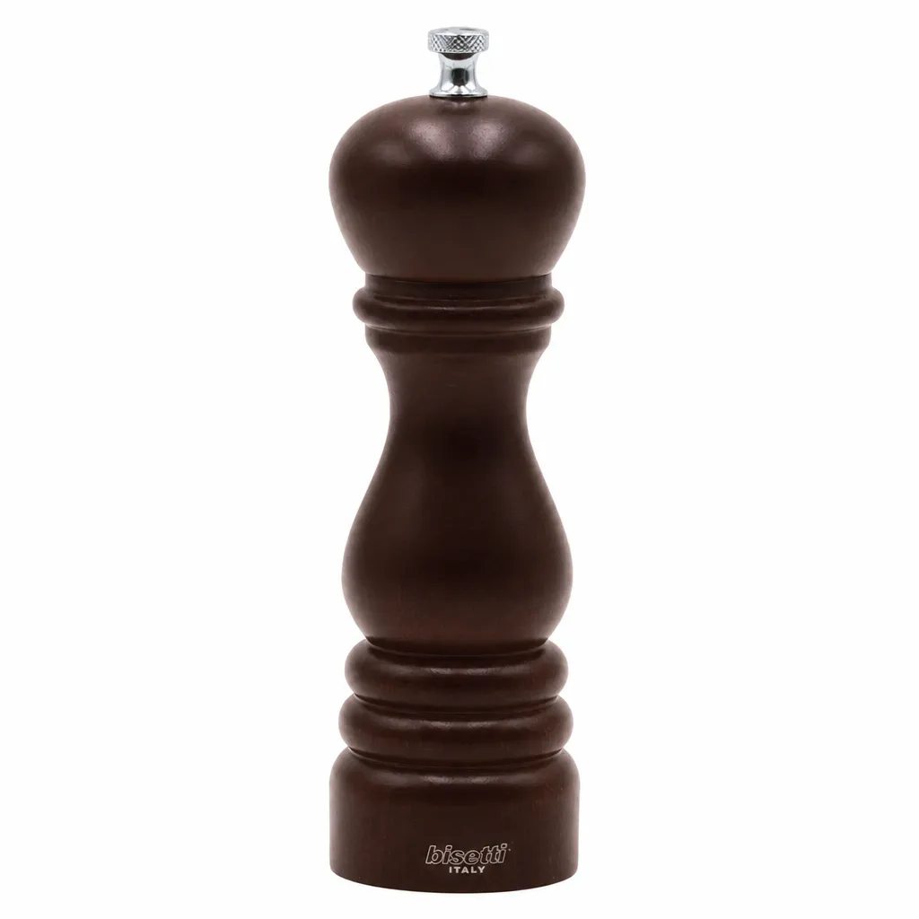 Molinillo De Pimienta De Madera Clásico 13 Cm Bisetti