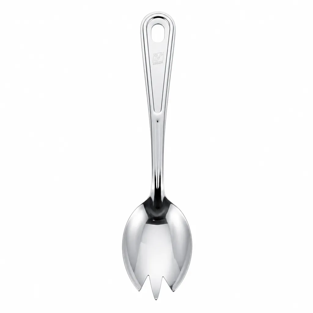 Cuchara Para Ensalada De Acero Inoxidable 28 Cm Di Vitto