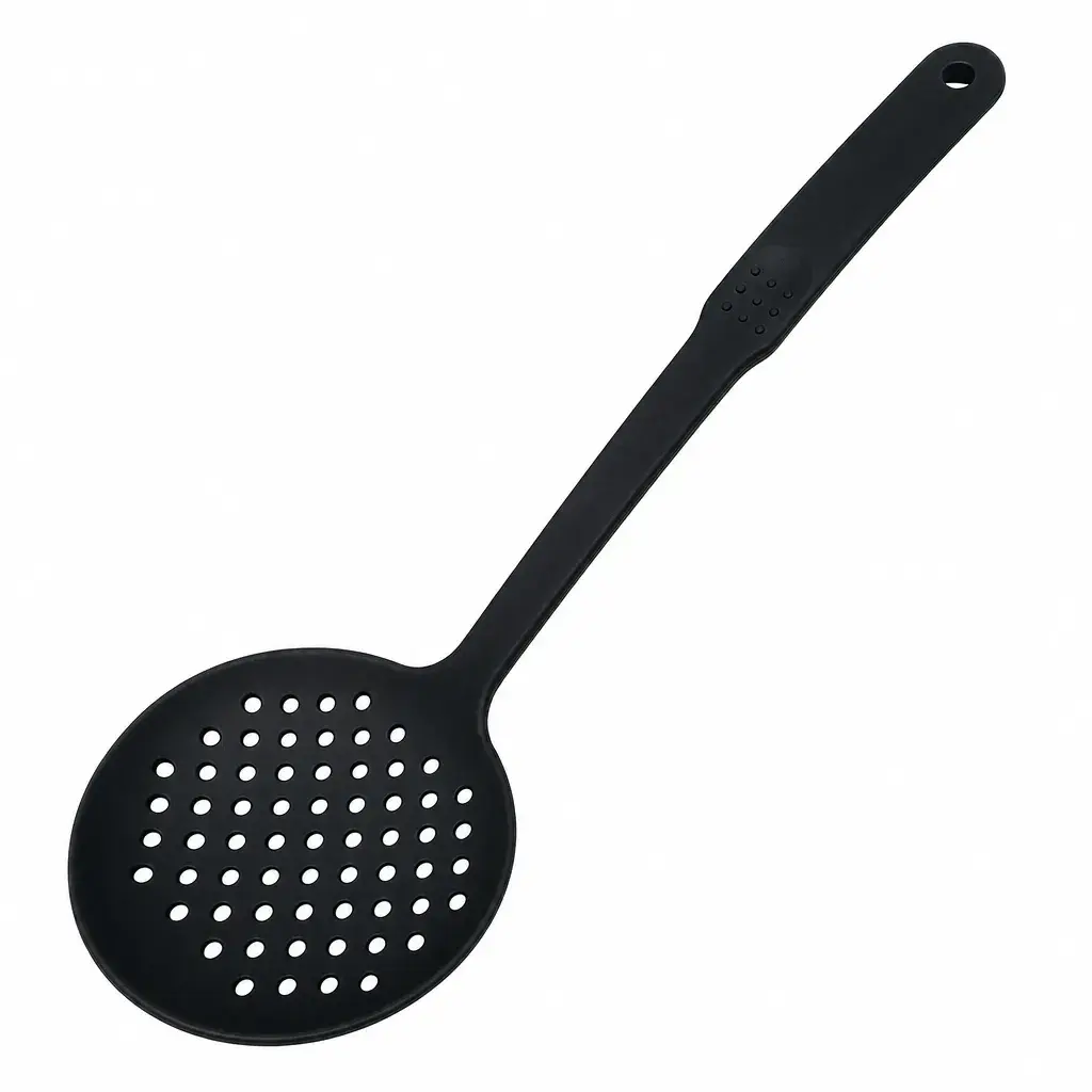 Espumadera Redonda De Nylon Negro 32,5Cm Smart Cook