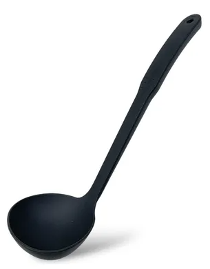 Cucharon De Nylon Negro 31Cm Smart Cook