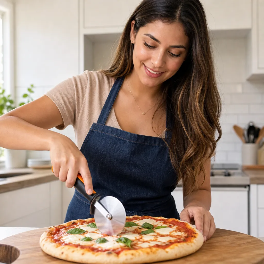 Cortador De Pizza De Acero Inoxidable 7,5 Cm Efficient