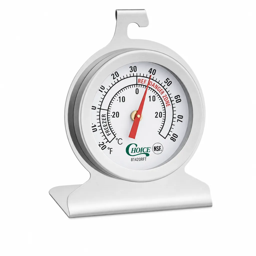 Termómetro Para Refrigerador/Congelador De Acero Inoxidable 5 Cm Choice