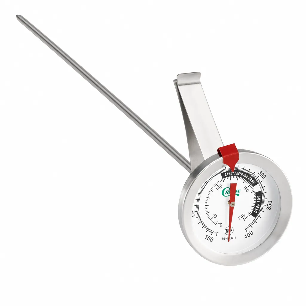 Termómetro Para Caramelos Y Frituras De Acero Inoxidable 30 Cm Choice 