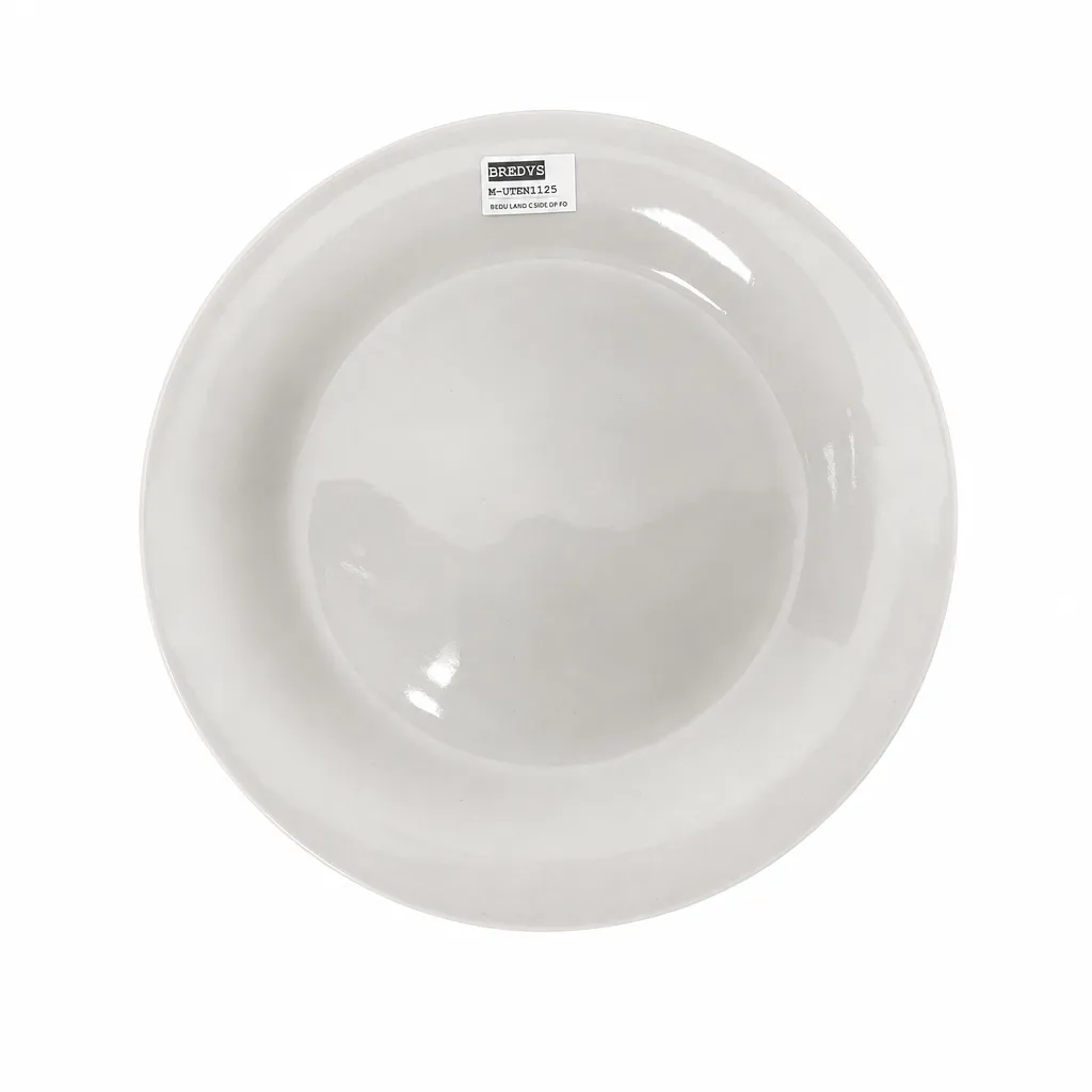 Plato Llano De Porcelana 23 Cm 