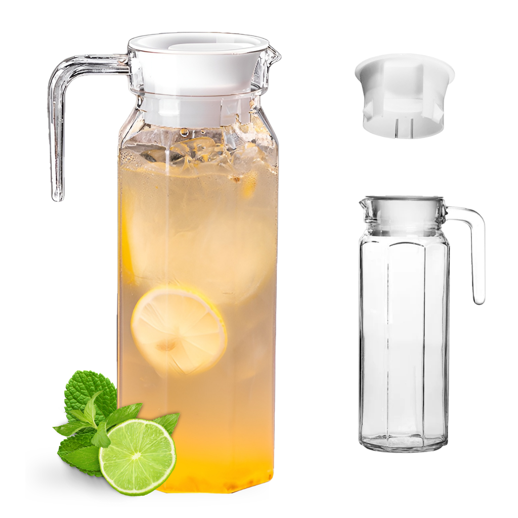 Jarra De Vidrio Jug 1L 34Oz Bodegon