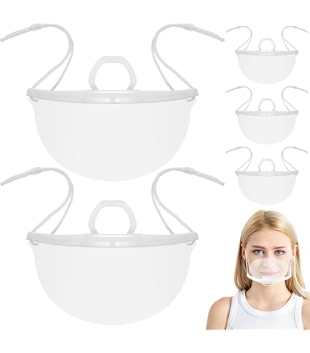 MASCARA DE PLASTICO TRANSPARENTE PARA CHEF IMARCA