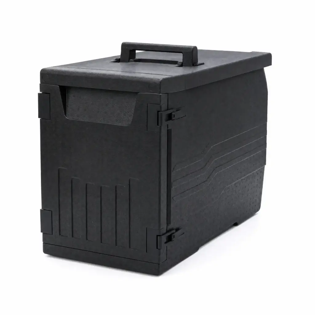 Termobox Contenedor Termico Isotermico Negro Grande Pimak