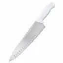 Cuchillo Carnicero De Acero Inoxidable Con Mango Blanco 25Cm Prochef