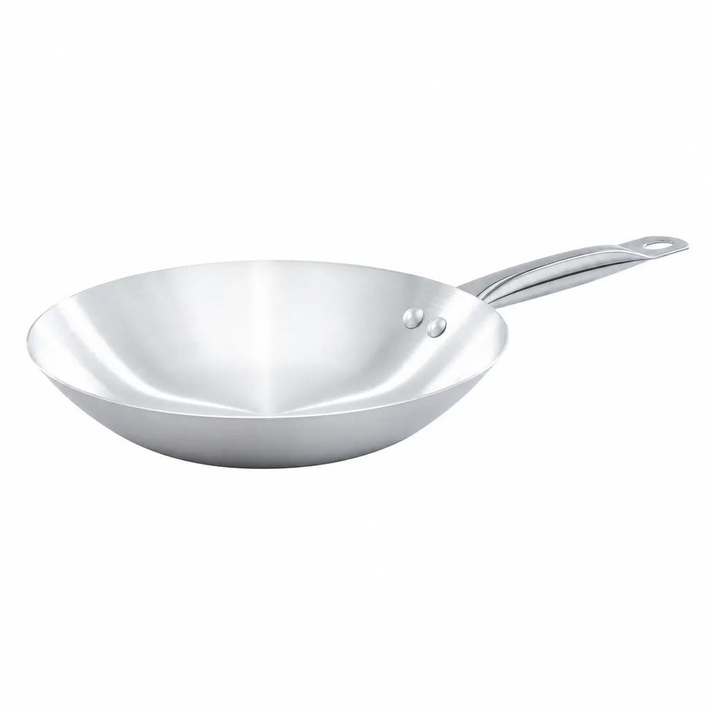 Sartén Wok De Aluminio 28 Cm Alumware