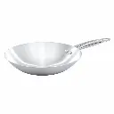 Sartén Wok De Aluminio 28 Cm Alumware